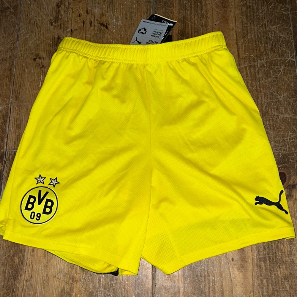 Puma YXL soccer shorts